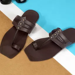 Mochi Men Leather Comfort Sandals-image-83