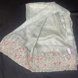 NEE DESIGNSS Ethnic Motifs Embroidered Unstitched Dress Material image 3