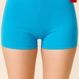 CKARFE Women Pack Of 2 Slim Fit Cotton Cycling Sports Shorts-image-71