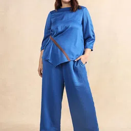 RAREISM Women Tailored Loose Fit High-Rise Trouser-image-42