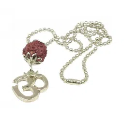 Utkarsh Silver-Plated Spherical Pendants with Chains image 2