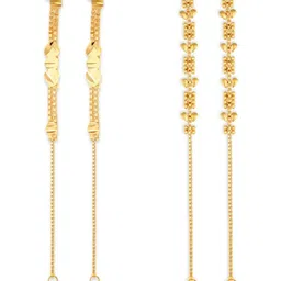 VIVASTRI Women Gold-Plated Alloy Earrings-picture-12