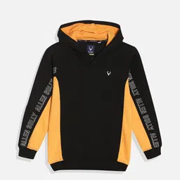 Allen Solly Junior Boys Printed Hooded Sweatshirt-picture-29