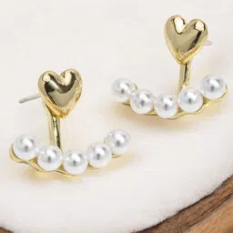 fabula Heart Shaped Studs Earrings-picture-41