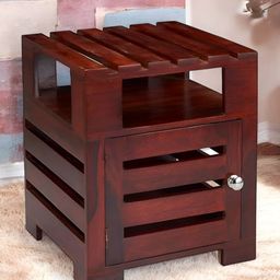 Ikiriya Red Square Bedside Table-picture-5