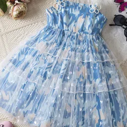 YK Girls Peplum Dress-picture-27