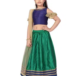 BAESD Girls Ready to Wear Lehenga & Blouse With Dupatta image 4