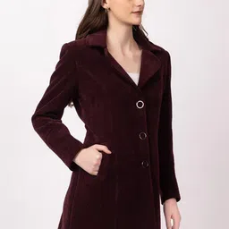TWENTY ME Single-Breasted Long Sleeve Overcoat image 3