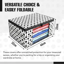 AMAK INC Black Fabric Multi-Utility Wardrobe Organisers image 5