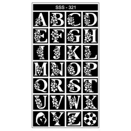 VOORKOMS Mehndi Stencil Stickers for Henna Beauty image 4