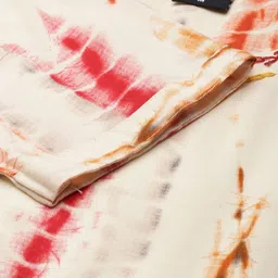 SHOWOFFFF Dyed Thread Work Thread Work Pleated Kurti image 3