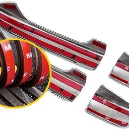 auto e-shopping Car Handle Latch Cover For Magnite Set of 4 Pieces Car Grab Handle Cover image 3