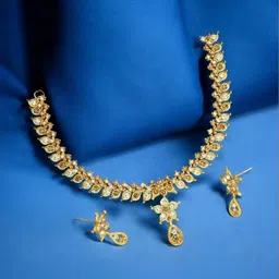 Women Click Diamond-Studded Jewellery Set-picture-33