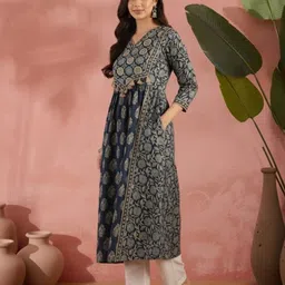 GULMEHAK Women Floral Printed Kurta image 3