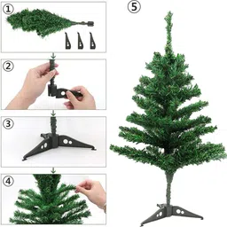 wishkey Pine 60.96 cm (2.0 ft) Artificial Christmas Tree image 2