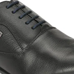 Valentino Men Textured Leather Formal Oxfords image 3