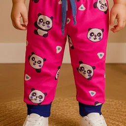 CORTICA Boys Pack Of 3 Printed Woolen Mid-Rise Joggers image 2