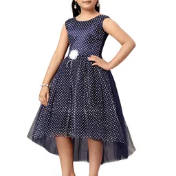 BAESD Polka Dot Print Fit & Flare Dress image 4