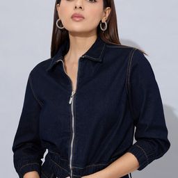 STORMY JEANS Women Washed Lightweight Crop Denim Jacket with Embroidered-picture-7