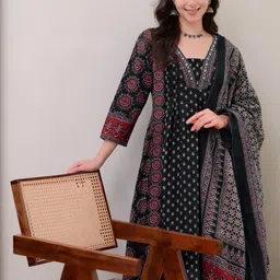 KALINI Women Black Kurta Sets-picture-19