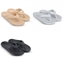 Feel alive Set Of 3 Men Ultra-Comfortable Lightweight Thong Flip-Flops-picture-2