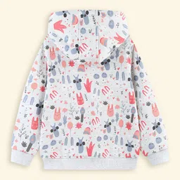 INCLUD Girls Printed Hooded Sweatshirt image 2