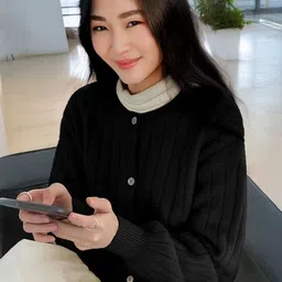 StyleCast Women Self Design Full Sleeves Cardigan Sweater-image-82