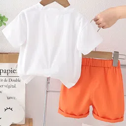 INCLUD Boys Printed T-shirt with Shorts image 2