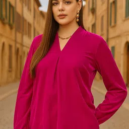 Moda Rapido Women Casual Velvet Top-picture-24