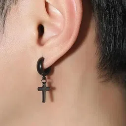 SALTY Non-pierced Cross Earrings-picture-32