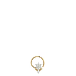 Peenzone Jewellers Gold-Plated Cubic Zirconia Stud Nosepin-picture-31