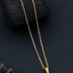 Lyriss Women Set Of 2 Gold-Plated Brass Artificial Beads Necklace image 3