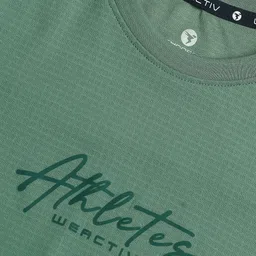 Technosport Women Typography Antimicrobial Slim Fit T-shirt image 2