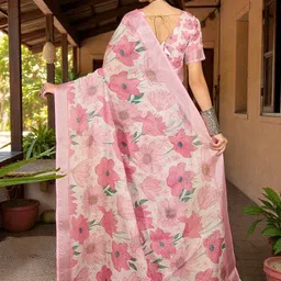 JYA Floral Saree image 5