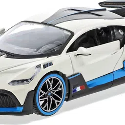 manaki enterprise 1:24 Bugatti Divo Diecast Metal Pull Back Car with 3 Openable Doors with Sound-picture-14