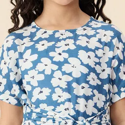 StyloBug Floral Print Fit & Flare Dress image 2