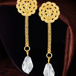 VIVASTRI Women Gold-Plated Alloy Earrings-picture-18