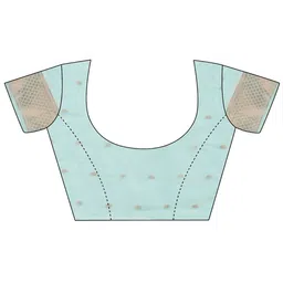 Mitera Woven Design Zari Saree With Unstitched Blouse piece image 3