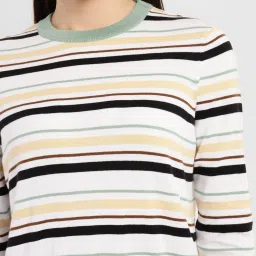 levi's Women's Striped Round Neck Sweater image 5