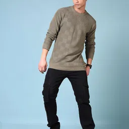 V-Mart Men Ribbed Pullover Sweater image 4
