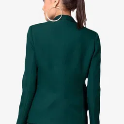 BAESD Notched Lapel Collar Single-Breasted Blazer image 4