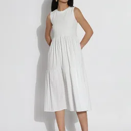 SHOWOFF Fit & Flare Midi Dress image 3