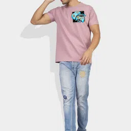 Greylongg Men Typography Printed Pockets T-shirt image 2