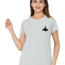 CORSICA Women Printed Applique T-shirt-picture-31
