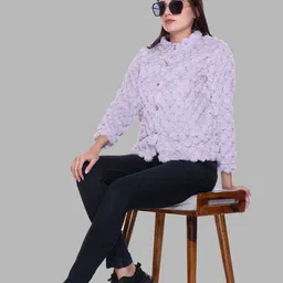 Gouri Women Woollen Cardigan-image-29