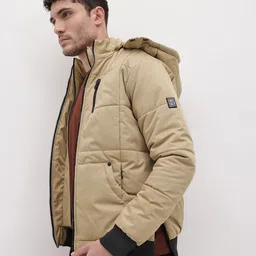The Roadster Life Co. Hooded Padded Jacket with Zip Detail-image-20