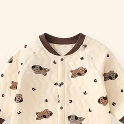 StyleCast x Revolte Infant Boys Printed Cotton Rompers image 2