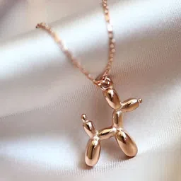 MYKI Rose Gold-Plated Quirky Pendants with Chains-picture-29