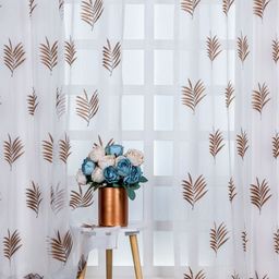 Parda Online Set of 2 Ethnic Motifs Sheer Window Curtain-picture-29