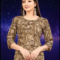 MANTRA DESIGNER Women Grey Crepe Kurtas-picture-51